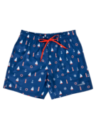 Short de bain rigolo pour hommes Capitaine de navire