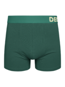 Dunkelsmaragdgrüne Boxershorts für Männer