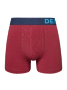 Tmavočervené pánske boxerky