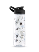 Gourde d’eau rigolote de 700 ml Musique pour piano