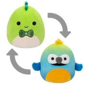 SQUISHMALLOWS 2v1 dinosaur Danny a ara Baptise