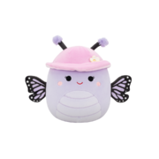 SQUISHMALLOWS Bibiana levanduľový motýľ, 20 cm