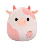 SQUISHMALLOWS Broskvová kravička Lilaz, 20 cm