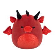SQUISHMALLOWS Červený drak Salami, 20 cm