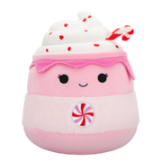 Squishmallows ružičasti slatki štapić Ethel vruća čokolada, 20 cm