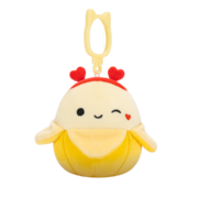 SQUISHMALLOWS klíčenka Banán – Junie, 9 cm
