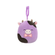 SQUISHMALLOWS klíčenka – Kravička Alexie, 9 cm