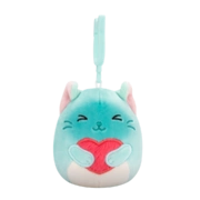 SQUISHMALLOWS klíčenka Siamská kočka – Sigrid, 9 cm