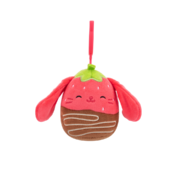 SQUISHMALLOWS klíčenka – Zajíc v čokoládě Gunda, 9 cm