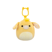SQUISHMALLOWS Kľúčenka - Žltý osol - Gavyn, 9 cm
