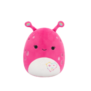 Peluche Squishmallows de 20 cm Frawleen l'extraterrestre rose vif