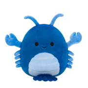 Peluche Squishmallows de 20 cm Lobert le homard bleu
