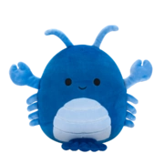 SQUISHMALLOWS Modrý homár Lobert, 20 cm