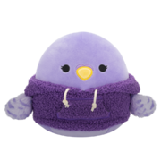 Squishmallows Anoushka der Sittich mit Wollhoodie, 20 cm