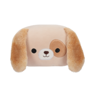 Peluche Squishmallows Stackables de 30 cm Harris le chien marron à l’œil tacheté