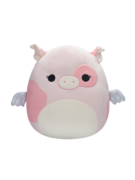 SQUISHMALLOWS Strakaté prasiatko s krídlami Peety, 30 cm