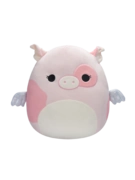 SQUISHMALLOWS Strakaté prasiatko s krídlami Peety, 30 cm