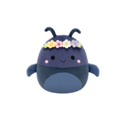 SQUISHMALLOWS Tyrone tmavomodrý chrobák, 20 cm