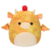 SQUISHMALLOWS Zlatý drak Dieric, 40 cm