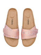 Sandales en liège pour femmes Mandala beige