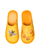 Pantoufles rigolotes Abeilles occupées