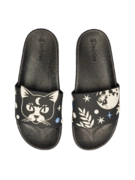 Sandales rigolotes Chat et lune
