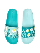 Sandales rigolotes Camomile turquoise