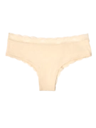 Culotte en dentelle beige pour femmes