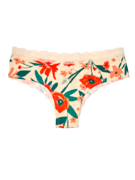 Culotte en dentelle pour femmes Jardin de coquelicots