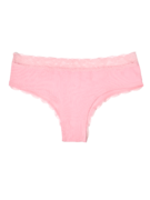 Culotte en dentelle rose corail pour femmes