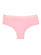 Culotte en dentelle rose corail pour femmes