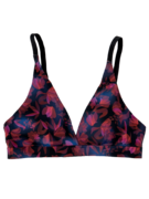 Bralette triangulaire sans coutures Fleurs de nuit