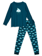 Pijama alegre para mujer Nubes perezosas