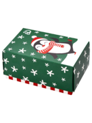 Klasyczne pudełko na prezent Cześć, pingwinku