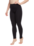 Fekete női leggings organikus pamutból