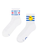 Veselé funkční lýtkové ponožky Cool kačenka