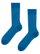 Chaussettes à motifs bleu et citron vert