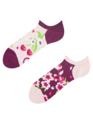 Socquettes rigolotes pour baskets Fleur de cerisier