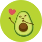Culotte rigolote pour femmes Amour des avocats