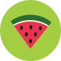 Kids' Slides Watermelon