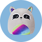 SQUISHMALLOWS Medvedík čistotný Max, 30 cm