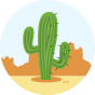 Wesołe skarpetki Kaktus