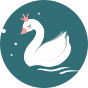 Socquettes rigolotes pour enfants Cygnes