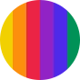 Lustige Socken Versteckter Regenbogen