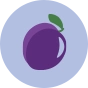 Chaussettes rigolotes Confiture de prunes