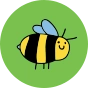 Culotte rigolote pour filles Abeilles