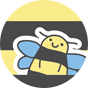 Socquettes rigolotes pour enfants Abeilles