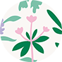 Paquet de 2 serviettes de cuisine rigolotes Herbes de jardin