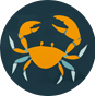 Veselé pantofle Mořský krab