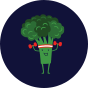 Șosete vesele Broccoli